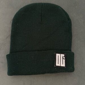 OG forrest green beanie